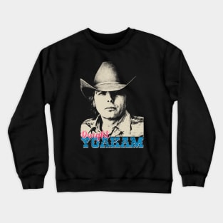 Dwight Yoakam / 80s Styled Retro Design Crewneck Sweatshirt